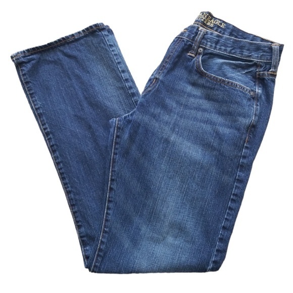 American Eagle Outfitters Other - American Eagle Men’s Dark Wash Original Straight Leg‎ Jeans Sz. 34